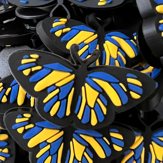 SHOE CHARMS - UKRAINE BUTTERFLY - ShoeNami