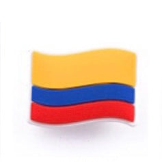 SHOE CHARMS - COLOMBIAN FLAG - ShoeNami