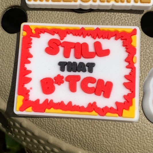 SHOE CHARMS - STILL THAT B*TCH - ShoeNami