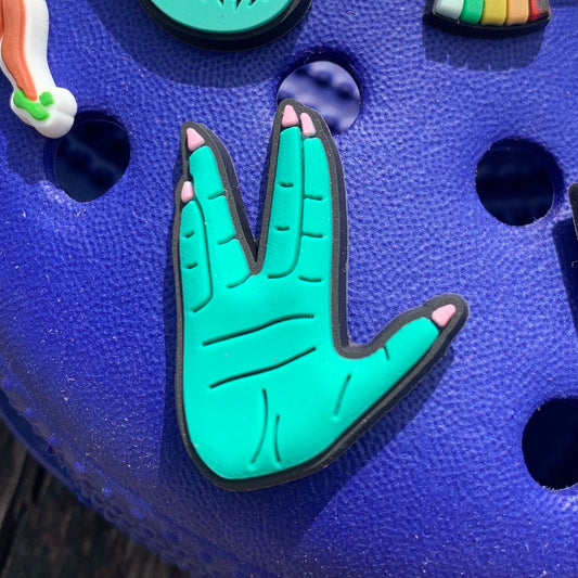 SHOE CHARMS - LIVE LONG AND PROSPER - ShoeNami