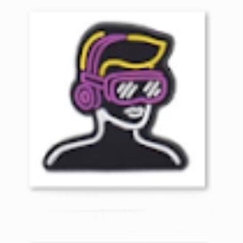 SHOE CHARMS - NEON VIRTUAL REALITY - ShoeNami