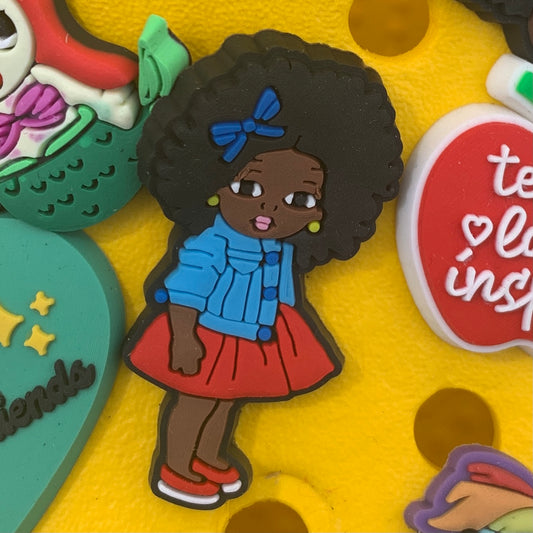 SHOE CHARMS - DENIM JACKET CUTIE - ShoeNami