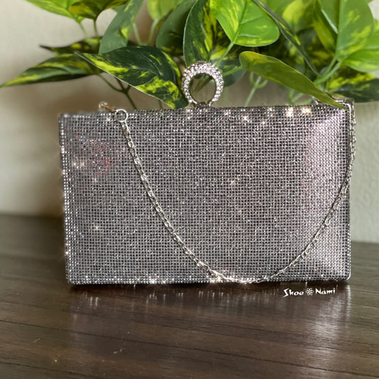 SHIMMER BAG/HBJ11 Pewter - ShoeNami