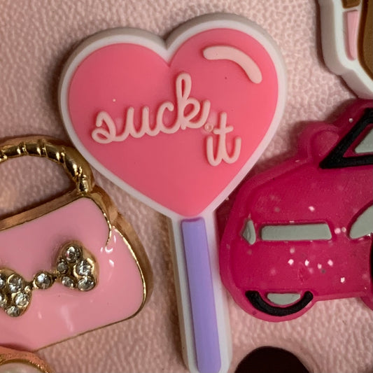 SHOE CHARMS - SUCK IT - ShoeNami