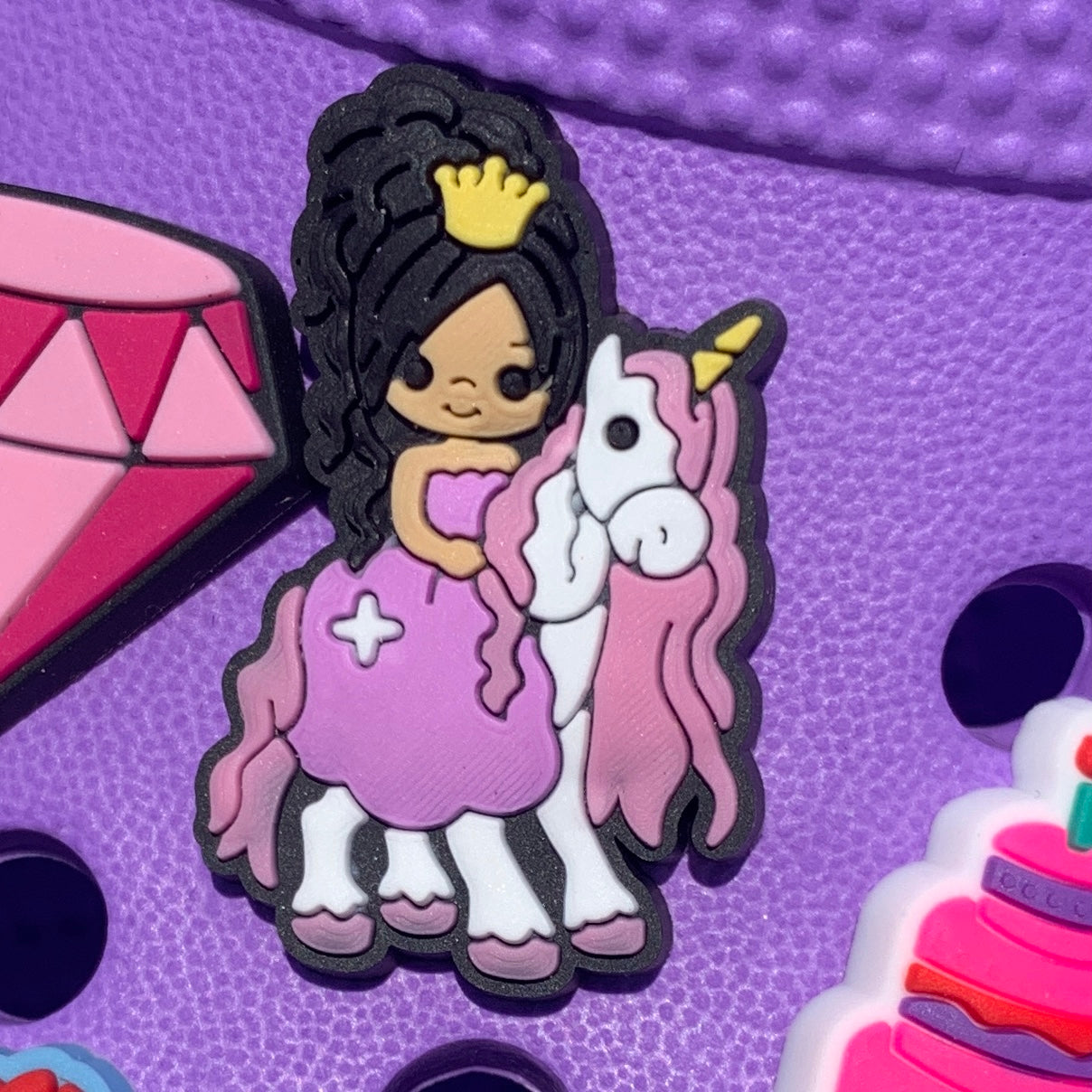 SHOE CHARMS - PRINCESA UNICORNIO - ShoeNami
