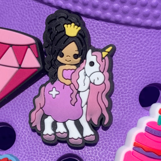 SHOE CHARMS - PRINCESA UNICORNIO - ShoeNami