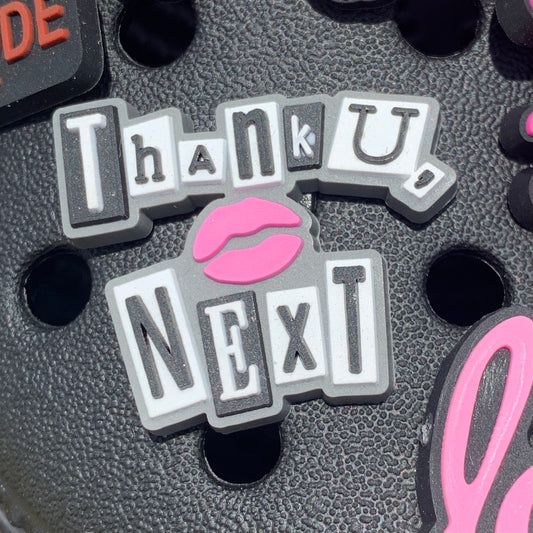 SHOE CHARMS - THANK YOU, NEXT - ShoeNami