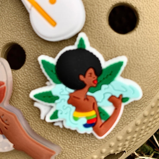 SHOE CHARMS - CANNABIS QUEEN - ShoeNami