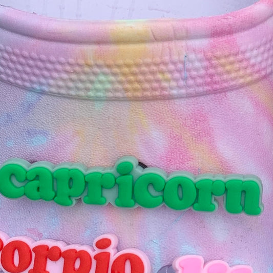 SHOE CHARMS - WRITTEN CAPRICORN - ShoeNami