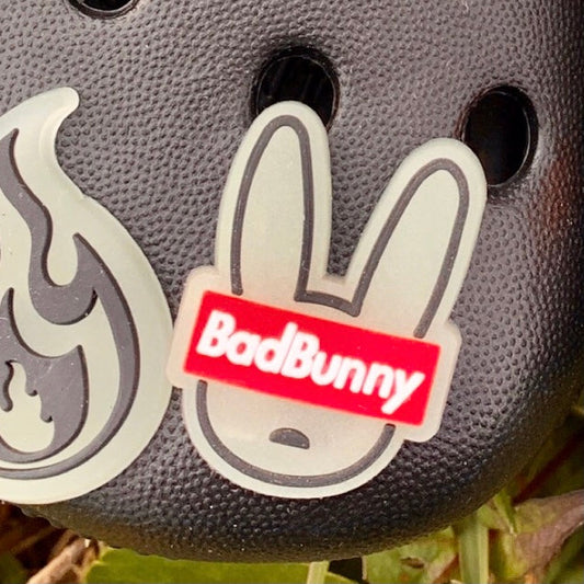 SHOE CHARMS - BAD BUNNY BANNER - ShoeNami