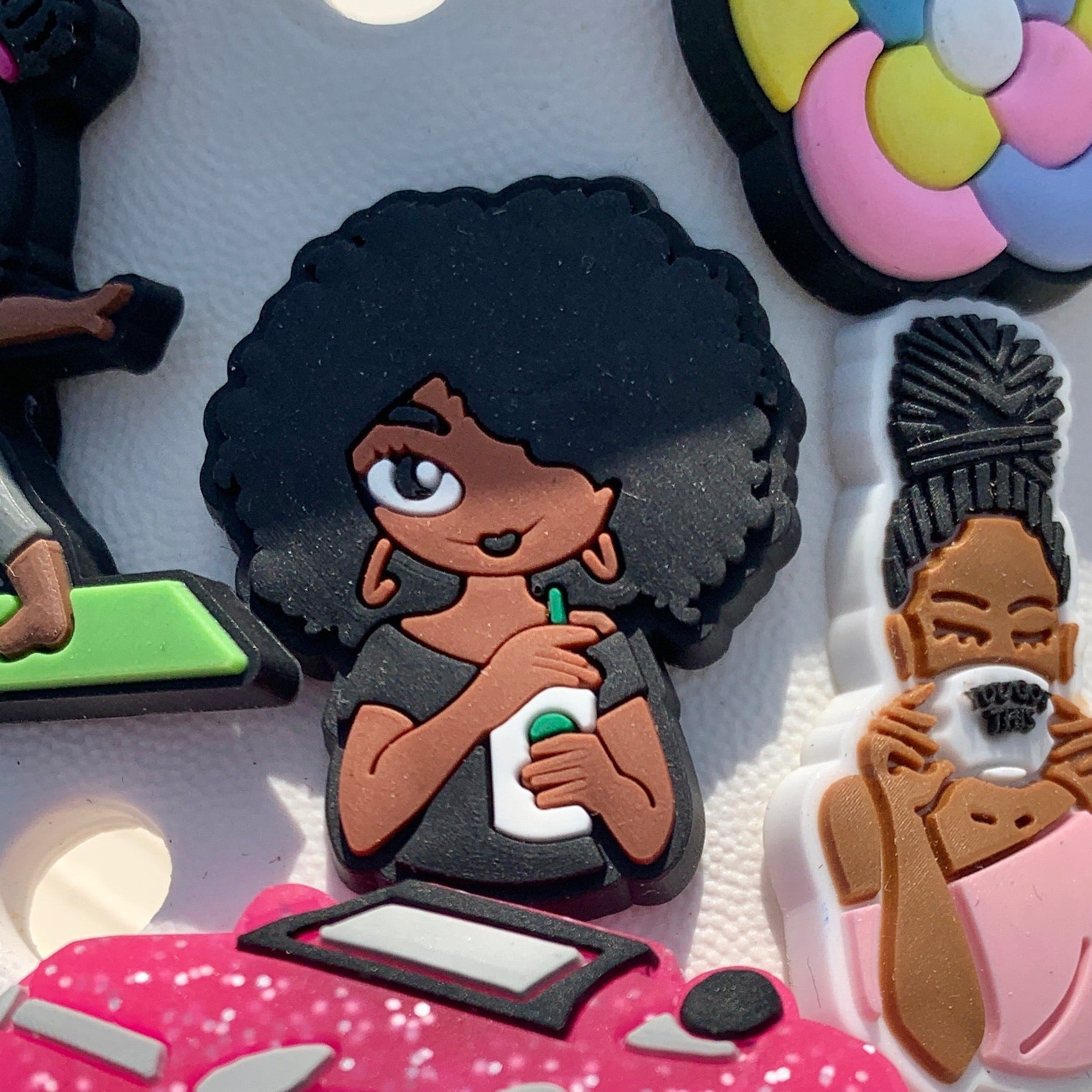 SHOE CHARMS - COFFEE CUTIE - ShoeNami