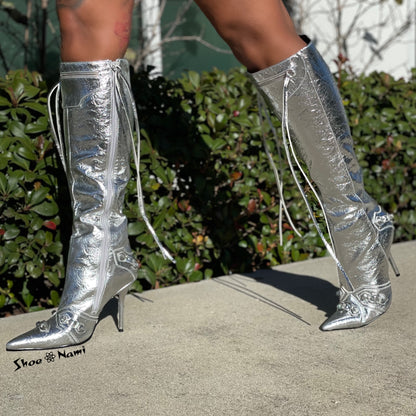 BEXIE-3 Silver - ShoeNami