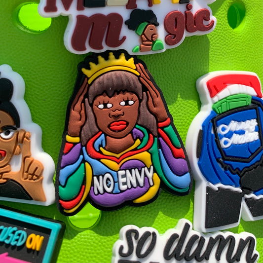 SHOE CHARMS - NO ENVY - ShoeNami