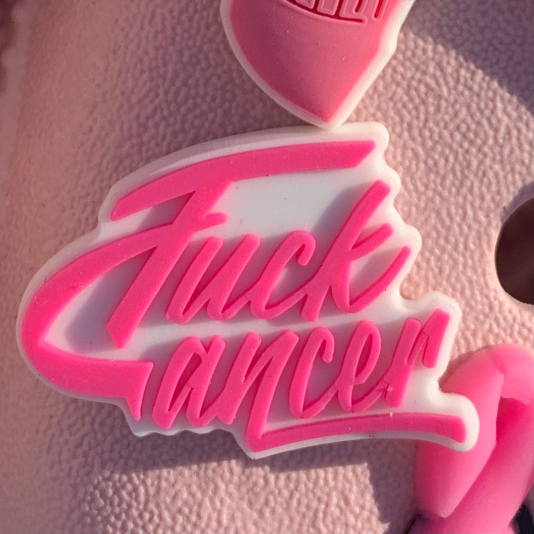 SHOE CHARMS - FUCK CANCER - ShoeNami