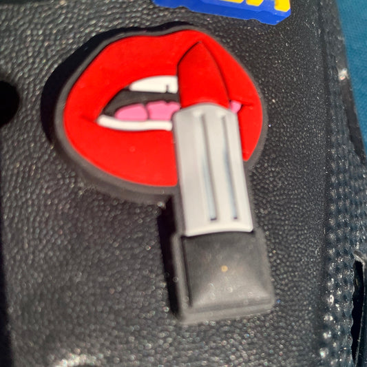 SHOE CHARMS - RUBY RED LIPS - ShoeNami