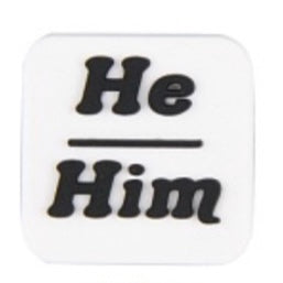 SHOE CHARMS - HE/HIM - ShoeNami