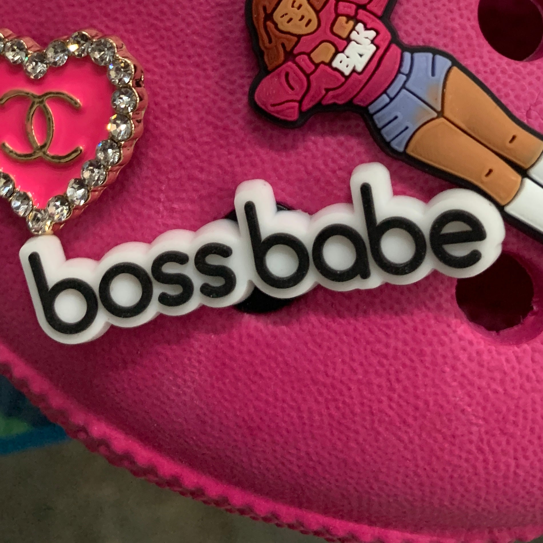 SHOE CHARMS - BOSS BABE - ShoeNami