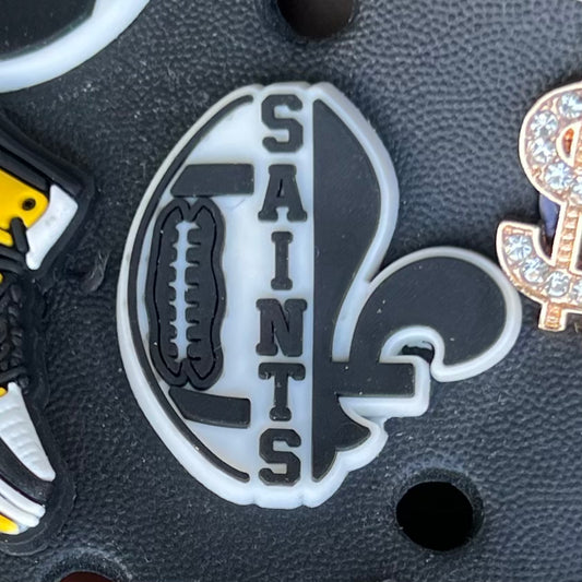 SHOE CHARMS - FOOTBALL SAINTS - ShoeNami