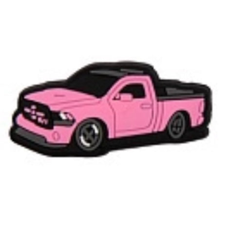 SHOE CHARMS - PINK PICK UP TRUCK - ShoeNami