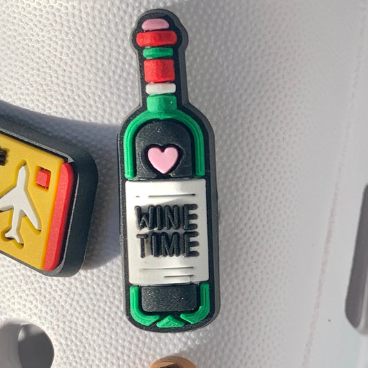 SHOE CHARMS - WINE TIME - ShoeNami