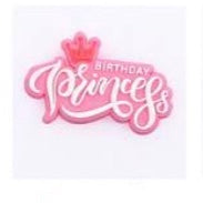 SHOE CHARMS - BIRTHDAY PRINCESS - ShoeNami