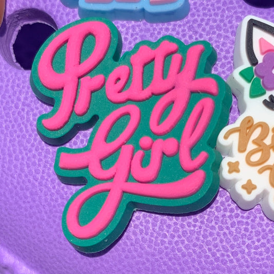 SHOE CHARMS - PRETTY GIRL - ShoeNami