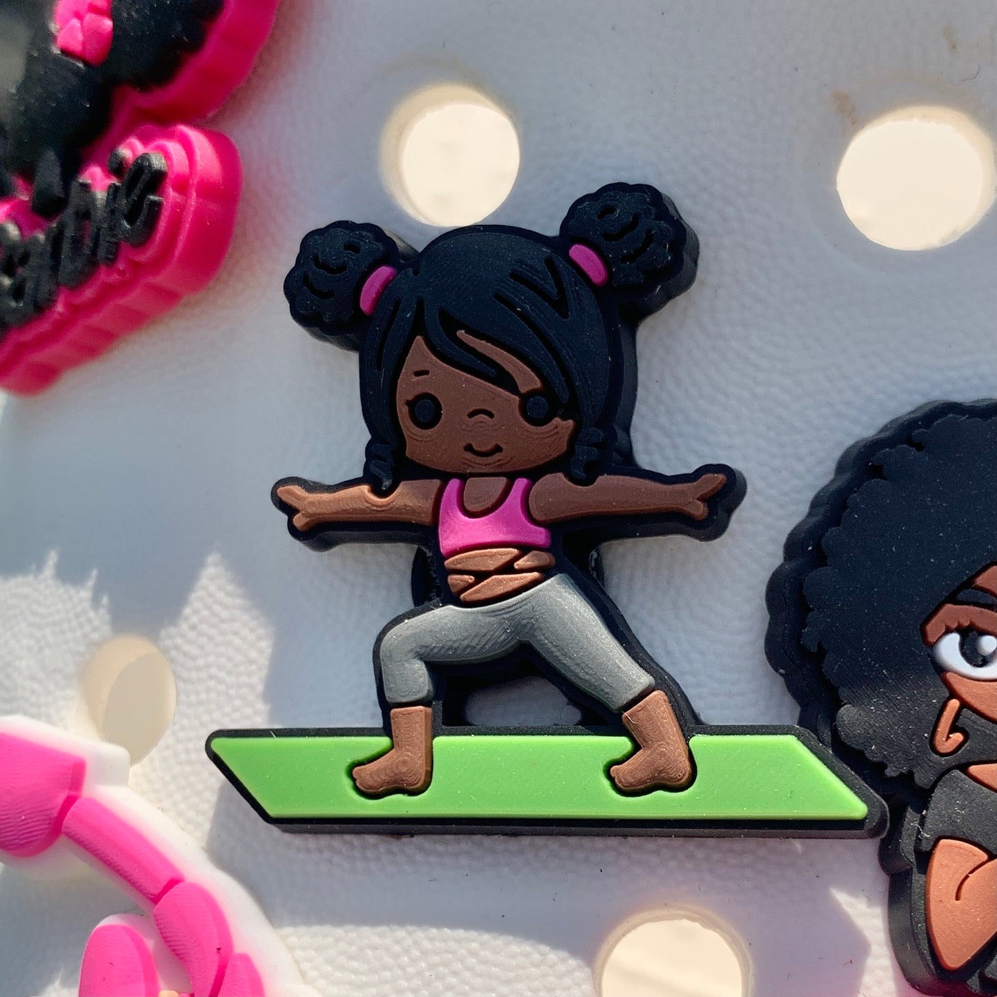 SHOE CHARMS - YOGA CUTIE - ShoeNami