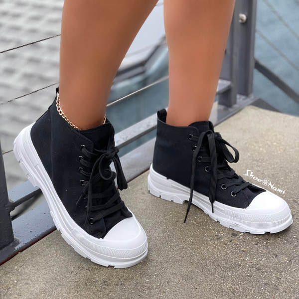 LUG-07 Black - ShoeNami