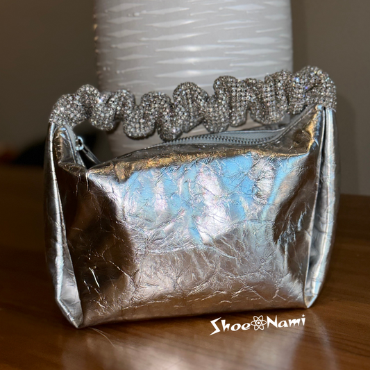 MANDY BAG Silver - ShoeNami