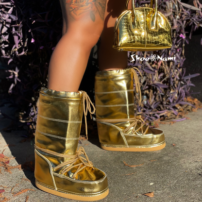 SNOWBELL Gold - ShoeNami