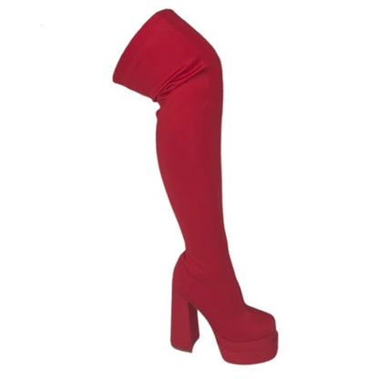 STACK-15 Red Lycra - ShoeNami