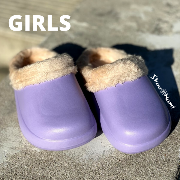 TEDDY BEAR GIRLS Purple - ShoeNami