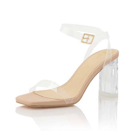 VIRGO Nude Clear - ShoeNami
